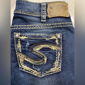 Silver Jeans Suki size 14 length 33